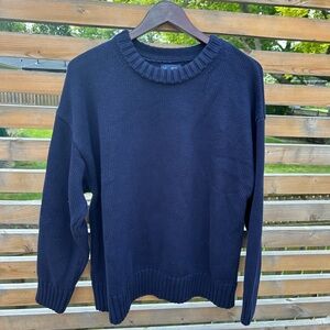 COPY - NWT Gap Oversized Boyfriend Sweater in Navy Size M